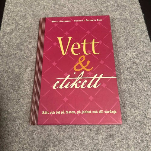 Johansson / Östermalm Roos - Vett & Etikett