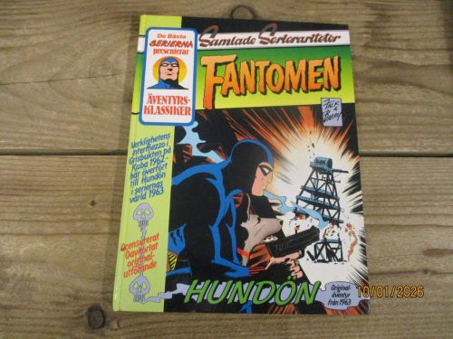 Samlade Serierariteter Fantomen Hundön Original-äventyr från 1963