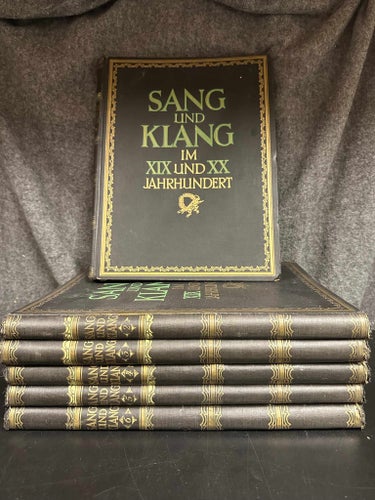 Sang und Klang im XICX und XX Jahrhundert - Noter