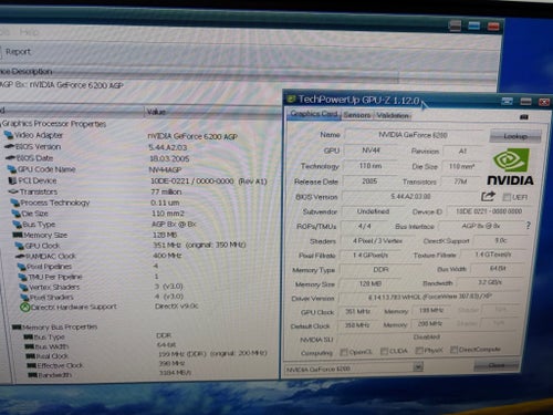 Inno3D GeForce 6200 AGP Grafikkort AGP