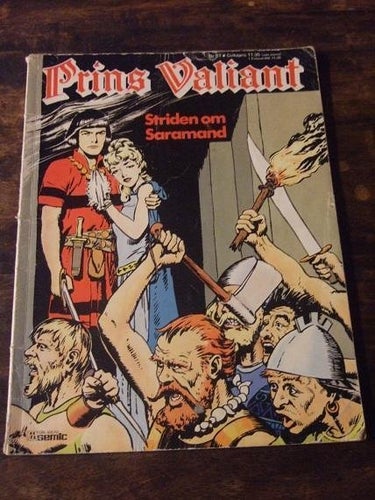 PRINCE VALIANT /Striden Om Saramand/ Belgien 1977/Gott Skick