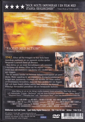 DVD / Huvudjägarna / Nick Nolte, Marius Weyers / Fint skick