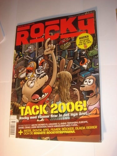 ROCKY (svensk) NY OLÄST Nr 8 2006