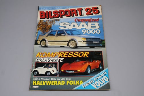 Bilsport Nr 25 1985