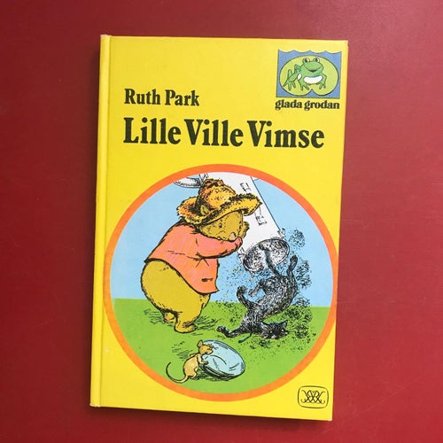 4 Glada Grodan böcker med LILLE VILLE VIMSE Ruth Park 1974-79