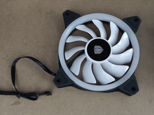 3x kolink 120mm rgb chassis fan