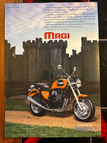 Triumph Thunderbird Sport 2003 annons