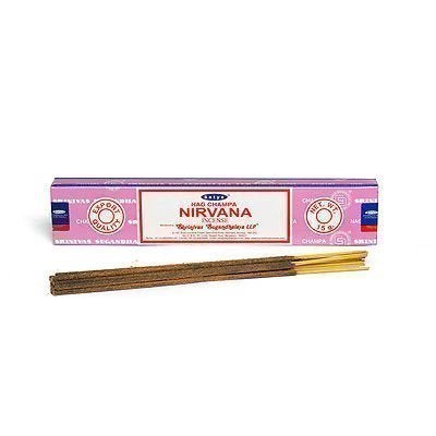 1 x Nag Champa NIRVANA - Rökelsepinnar, Incense, Rökelser, Rökelse 15g