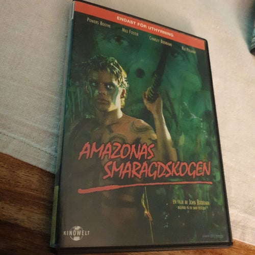 Amazonas - Smaragdskogen (SUPER MEGA-RARITET) (SVENSK TEXT) (ABSOLUT REPFRI)