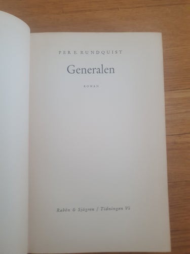 Generalen av Per E. Rundquist, 1953