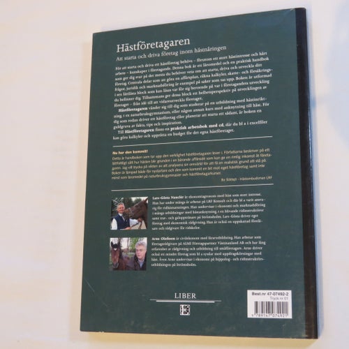 Hästföretagaren av Lars-Gösta Nauclér och Arne Olofsson, 1997