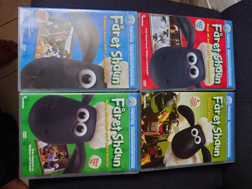 Fåret Shaun - 4 DVD-filmer