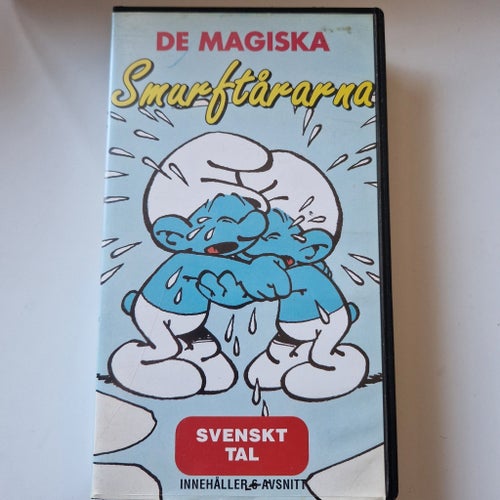 Smurfarna - De Magiska Smurftårarna (VHS)