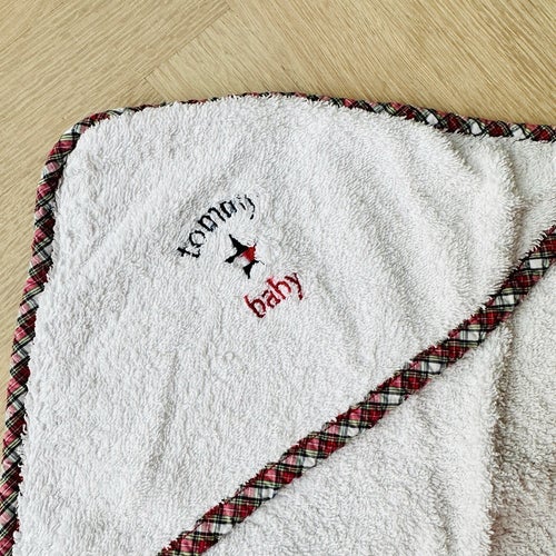 Badcape handduk baby Tommy Hilfiger