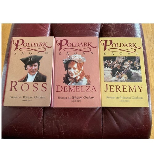 Poldark Sagan av Winston Graham - Ross, Demelza, Jeremy