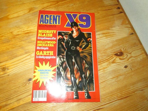 AGENT X9 NR 2 / 1991 MODESTY BLAISE