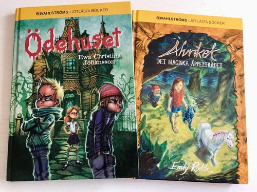 ÖDEHUSET + ÄLVRIKET Det magiska äppelträdet Wahlströms lättlästa böcker