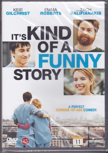 DVD / It's Kind Of A Funny Story / Emma Roberts, Zoe Kravitz / Ny & Inplastad