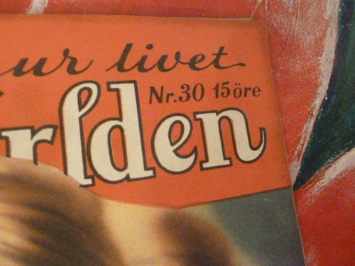 HELA VÄRLDEN, NR 30 - 1936, TIDNING