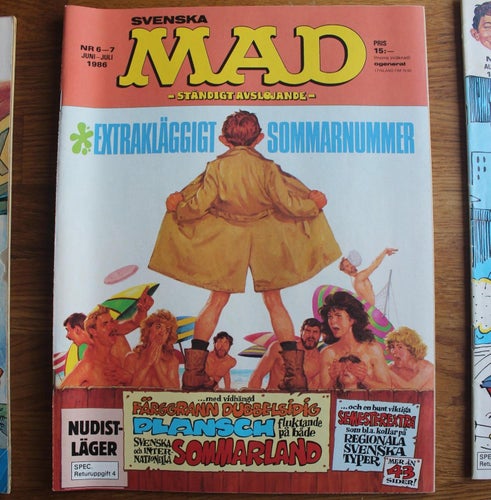 SVENSKA MAD 1986: 6-7 med bilaga