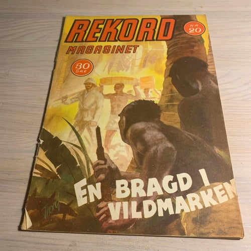 Tidningen Rekord Rekordmagasinet 1944 nr 20 - (baksidan saknas)
