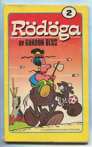 Rödöga -2 pocket av Gordon Bess Semic förlag 1988