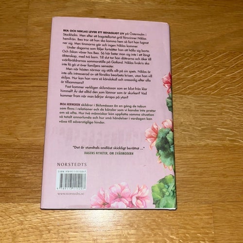Boken Skilsmässan av Moa Herngren