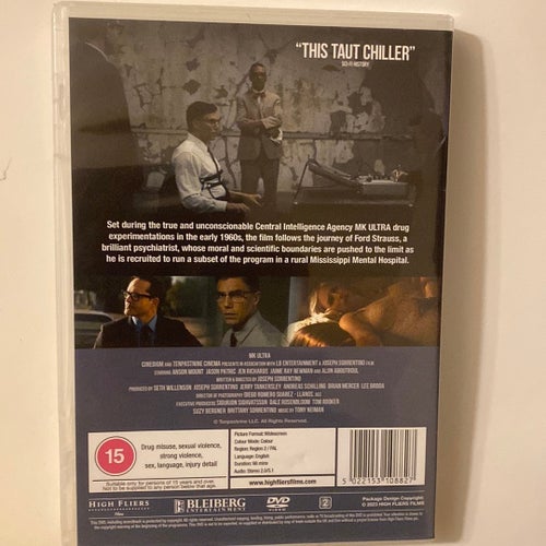 MK Ultra Dvd