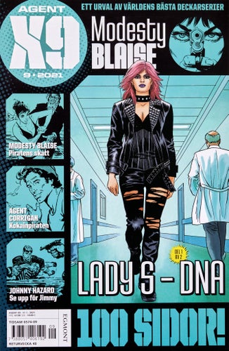 Agent X9 Serietidning 2021 nr 9 (Oläst arkivex) Modesty Blaise
