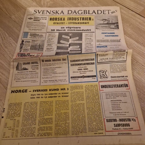 Svenska Dagbladet Söndagen den 25 September 1966