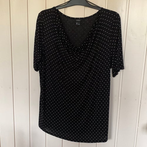 Lindex svart topp, storlek M