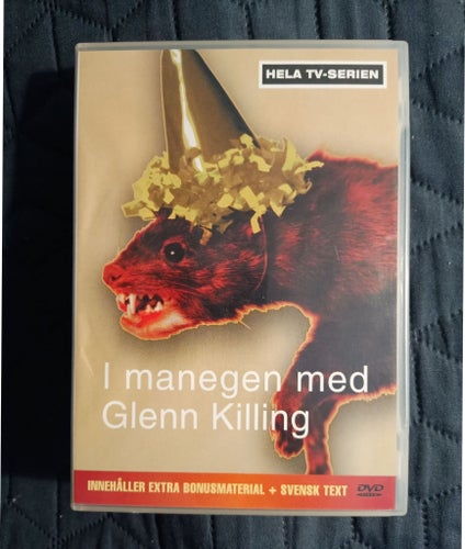 DUBBEL DVD I MANEGEN MED GLENN KILLING 1992 SVT TV SERIE