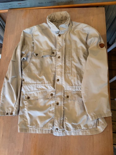 Vintage Fjällräven beige jacka, st 48/M
