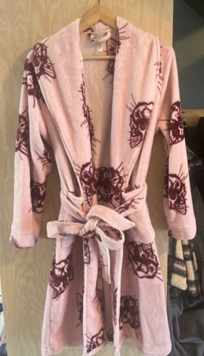 Lindex rosa morgonrock, storlek XS
