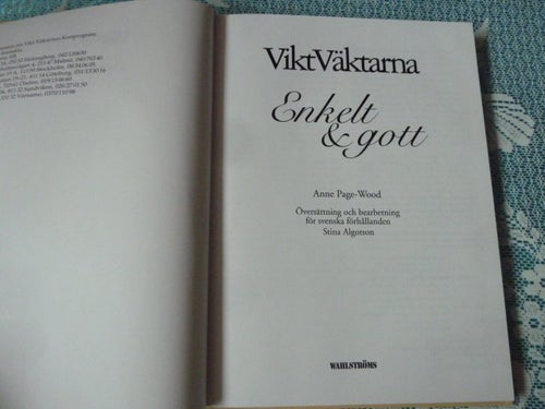VIKTVÄKTARNA, ENKELT & GOTT, BOK