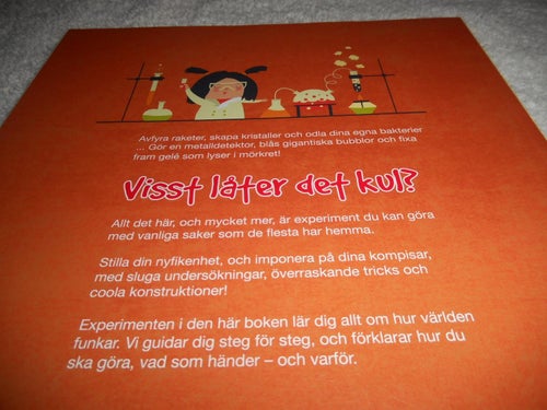 Vetenskap Junior Experiment