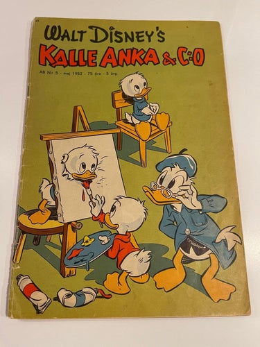 * Walt Disney´s Kalle Anka & C:o Nr 5  - 1952 *