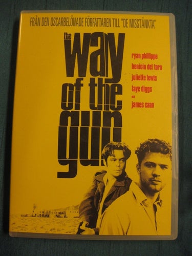 THE WAY OF THE GUN - RYAN PHILLIPPE, BENICIO DEL TORO, JULIETTE LEWIS - DVD