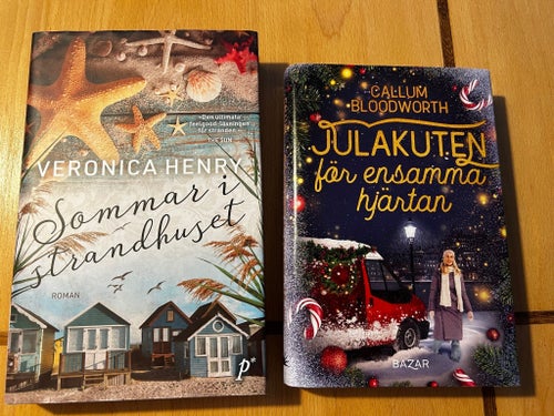 Två feelgoodromaner för härlig sommar och julläsning