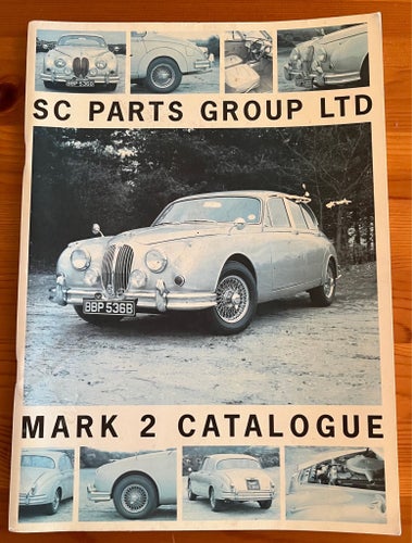 SC Parts Group Ltd - Mark 2 Catalogue - 1996