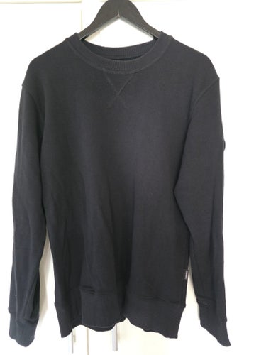 STRÖMBERG svart sweatshirt, storlek M