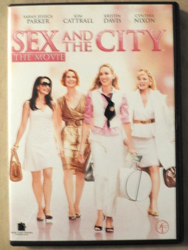 Sex and the City The Movie DVD Sarah Jessica Parker Kim Cattrall