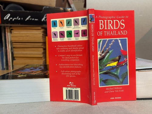 A Photographic Guide to Birds of Thailand by Michael Webster, VF+