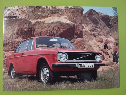 VOLVO 144 B POSTKORT