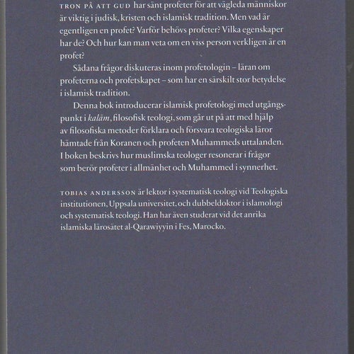 Islamisk profetologi / Tobias Andersson