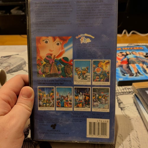 Teenage Mutant Hero Turtles - Turtlarna i Jordens Inre VHS