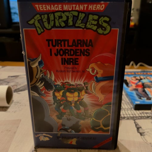 Teenage Mutant Hero Turtles - Turtlarna i Jordens Inre VHS