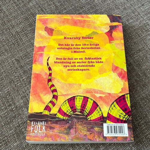 Kvarnby Serier – Årsboken 2017-2018 • Serieantologi • Serieskolan i Malmö