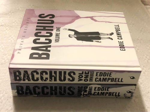 Bacchus Omnibus Set Volume 1-2 Private Reserve HC’s Eddie Campbell SIGNED