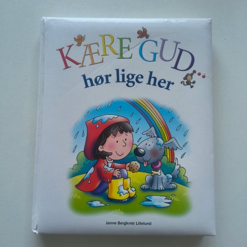 Kära Gud Hör Bara Här Barnbok Janne Bergkvist Lillelund Hardback